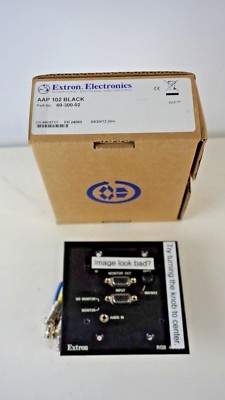 NEW EXTRON AAP 102 BLACK 60-300-02 Two-Gang AAP Mounting Frame
