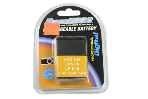 MTB MORE ENERGY 2x Akku für Canon NB-8L NB-8L Akku, Li-Ion, 740 mAh