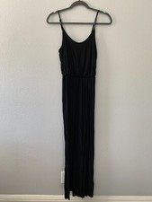 Lush Womens Size S Black Maxi Dress Sleeveless Spaghetti Strap