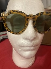 Yves Saint Laurent Round Sunglasses Color Frame Is Like Tortoise