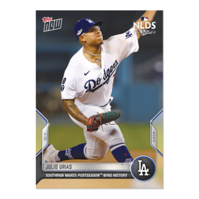 The Dodgers Win Urias World Series Julio Urias Postseason Wins