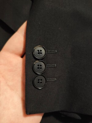 Burberry London Suit Mens Black Wool Sports Casual | eBay