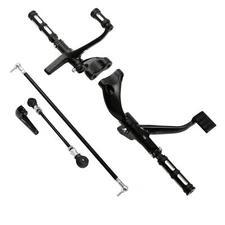 Forward Control Pegs Levers Linkage Fit For Harley Sportster XL883 XL1200 04-13