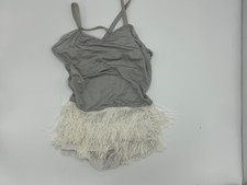 PRE-OWNED ART STONE 0167 GIRL MC DANCEWEAR SILVER/WHITE OUTFIT