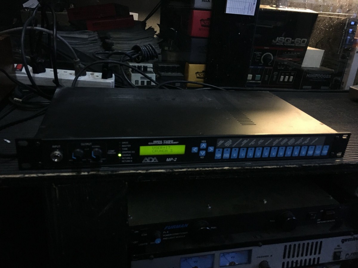 ADA MP2 MIDI programmable guitar preamp MP 2 , Vintage RACK ADA MP2 MIDI programmable guitar preamp MP 2 , Vintage RACK