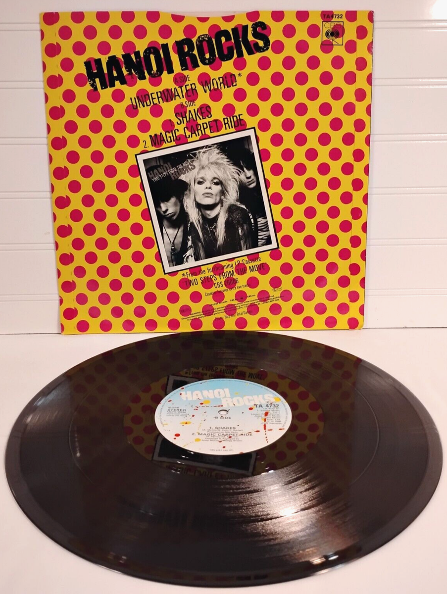 Hanoi Rocks 'Underwater World' 3-Track Vinyl 12