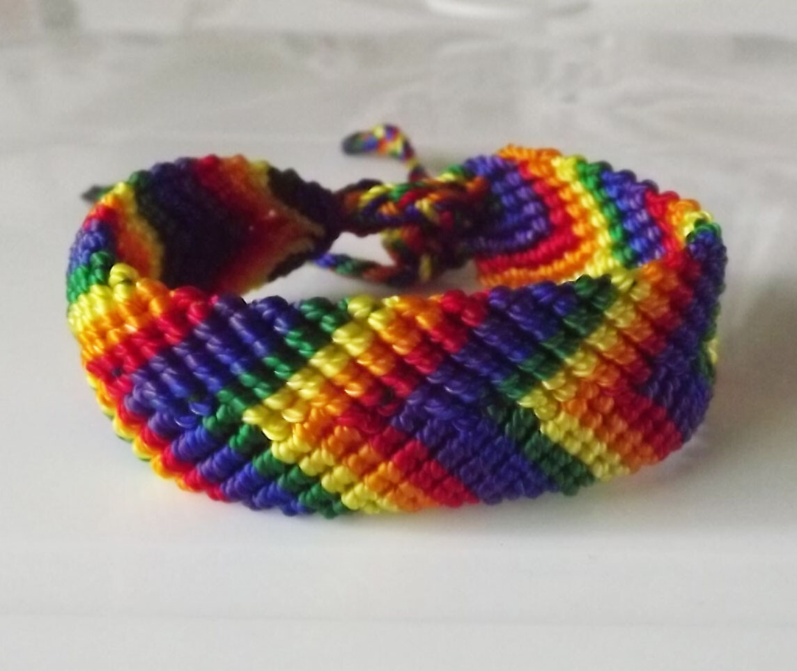 Bracelets Diy Embroidery Floss Six String Friendship Bracelet