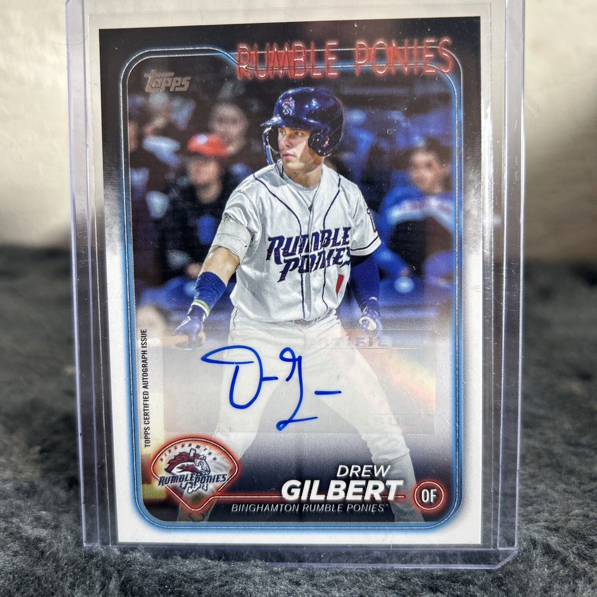 Topps 2024 PRODEBUT DREW GILBERT 400枚限定 メモラオート サイン 