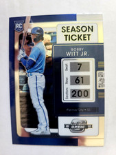 2022 Panini Chronicles Optic Contenders Baseball Bobby Witt Jr. #19 RC