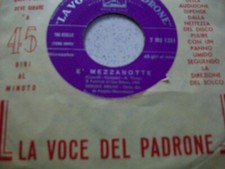 Sergio Bruni – È Mezzanotte / Stranamente-45 GIRI-1960