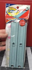 Daiso Japan No. 2  Train Track (STRAIGHT) BRAND NEW Open Package Japan (4)Pcs.