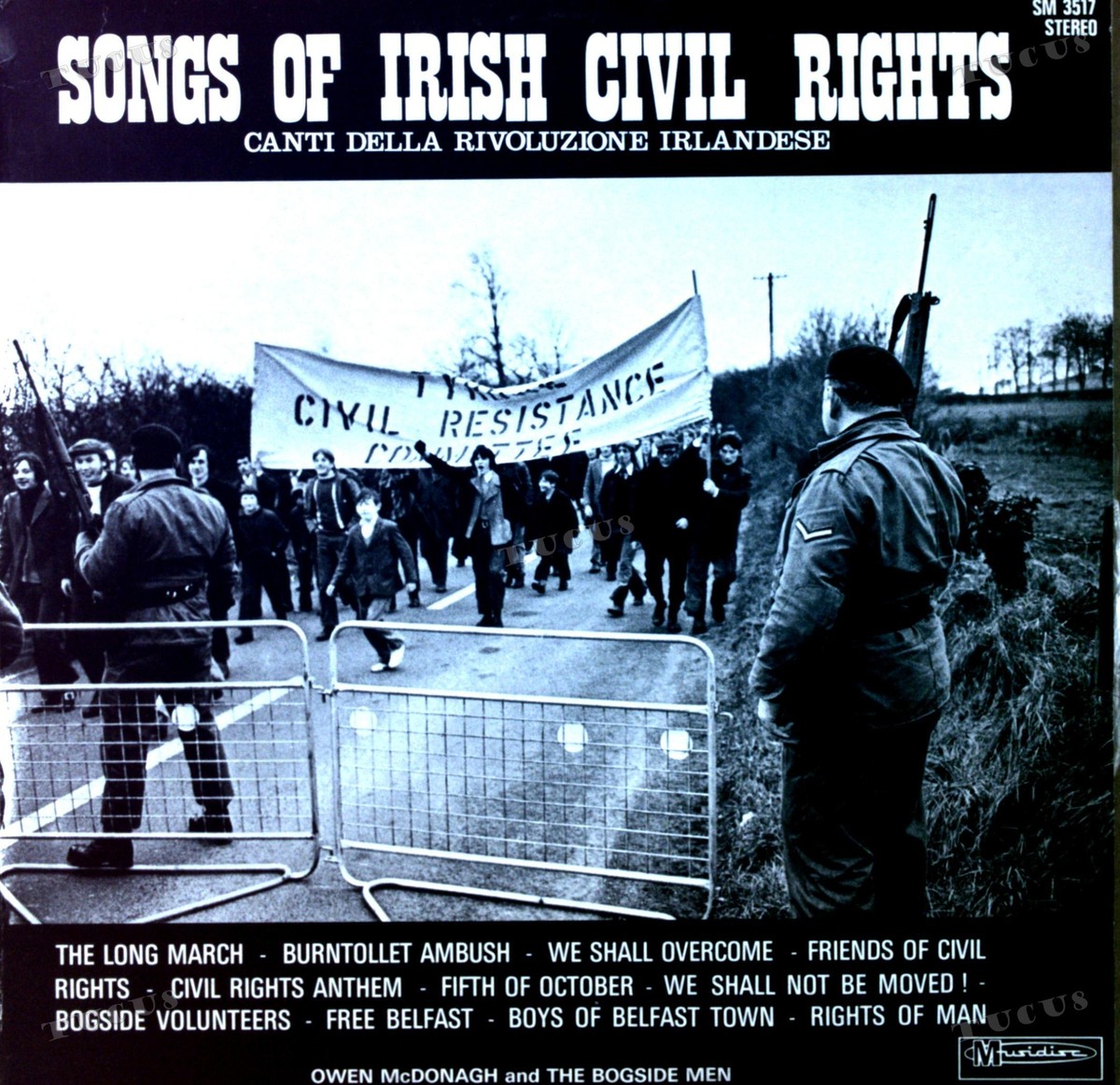 Owen McDonagh And The Bogside Men - Songs Of Irish Civil Rights 