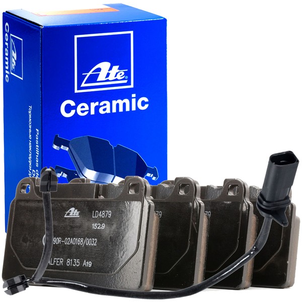 ATE 13.0470-4879.2 Ceramic BremsbeläGe + Wako Vorne FüR Audi A6 C7 A7 Q5 8RB-image