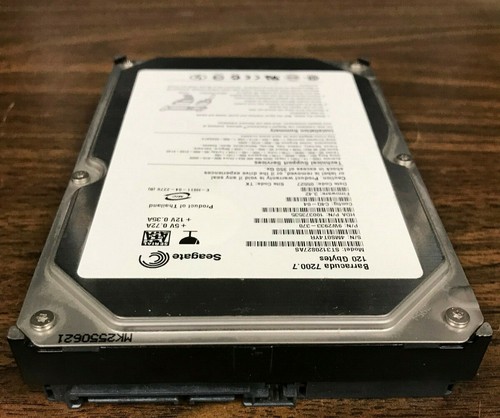 Seagate ST3120827AS 120GB SATA 3.5 Hard Drive- TESTED AND WORKING - Picture 3 of 4