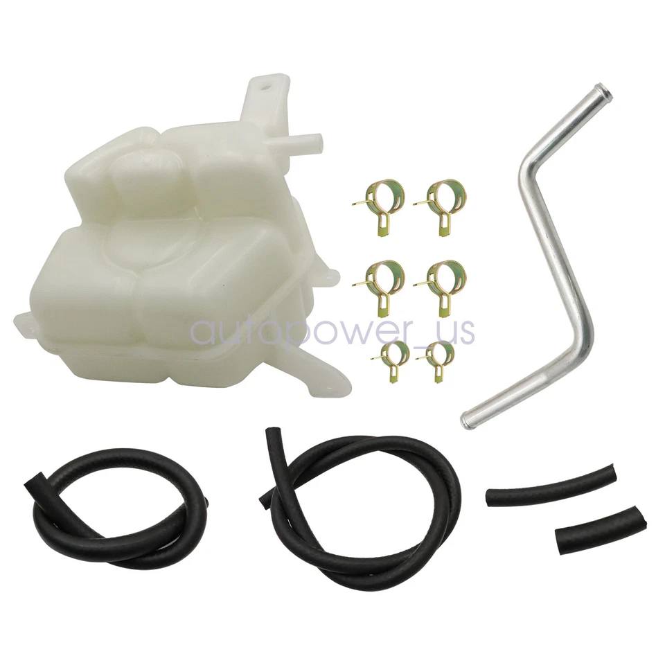 Tanque de depósito de refrigerante del motor con tapa y manguera para Nissan Frontier 2005-2015 Xterra Foto 3 de 4