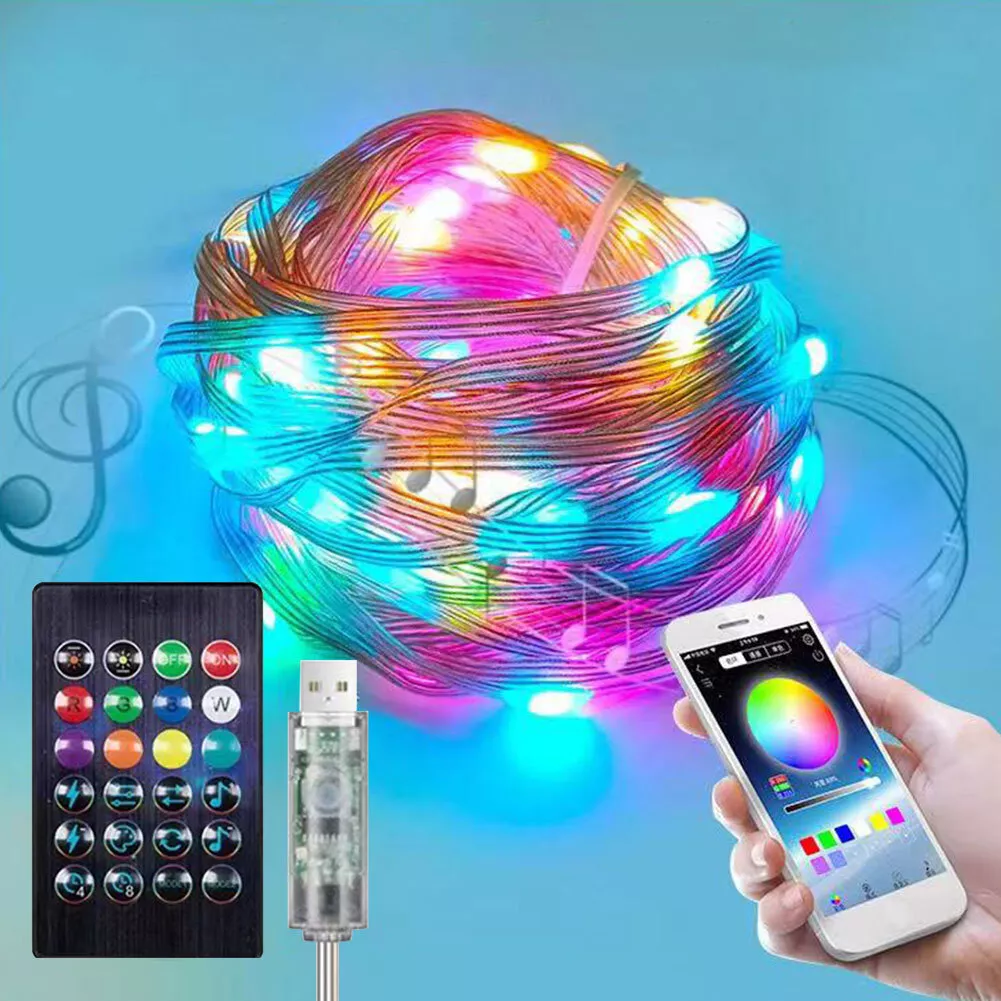 Rgb string lights outdoor online