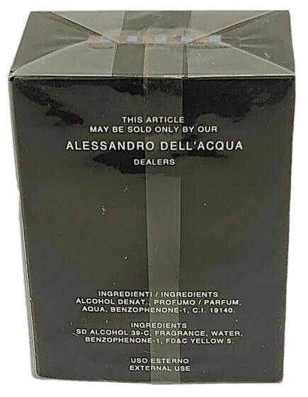 ❤️ALESSANDRO DELL'ACQUA MAN ,EAU DE TOILETTE,1.7OZ 50ML,SEALED