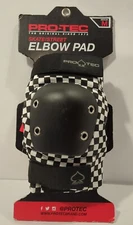 Pro-Tec Skate/Street Elbow Pads - Black Checker Elbow Pads - Size Medium