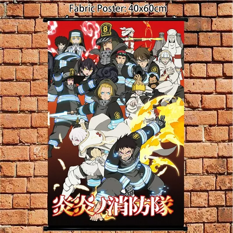 Fire Force, Anime poster, Manga Poster, Shinra