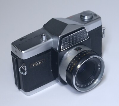 AS IS Ricoh 35 Flex Vintage Rangefinder Film Camera 50mm Lens