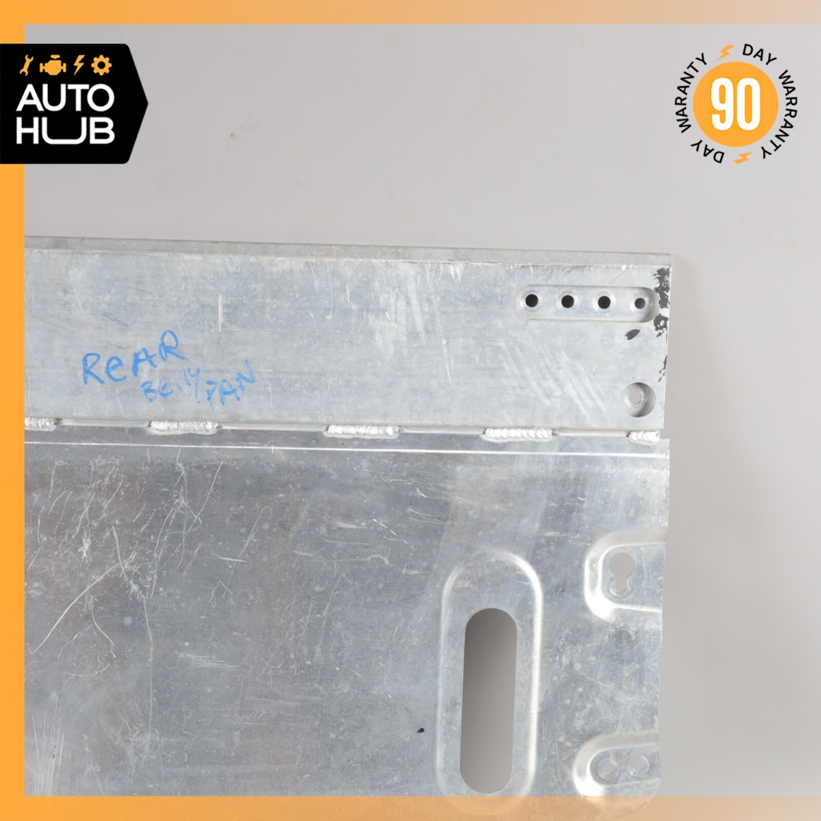 17-23 Aston Martin DB11 Rear Underbody Splash Shield Cover OEM
