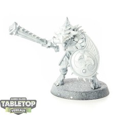 Seraphon - Saurus Warrior - grundiert