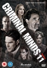 Criminal Minds: Season 11 DVD (2016) Shemar Moore cert 15 5 discs Amazing Value
