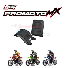 ALLOY 7075 SKID PLATE SET LOS264001 FOR LOSI 1/4 PROMOTO-MX MOTORCYCLE LOS06002