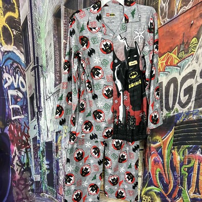 Boys LEGO DC Comics Batman Holiday Top Bottoms Pajama Set