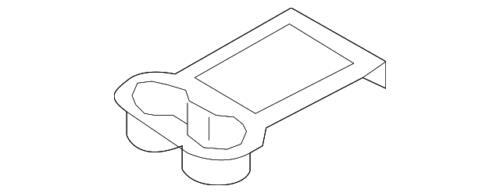 Portavasos para Ford (N/P 8C3Z-2613562-CA)