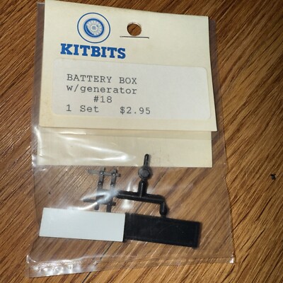 HO Kitbits Battery Box w/ Generator #18