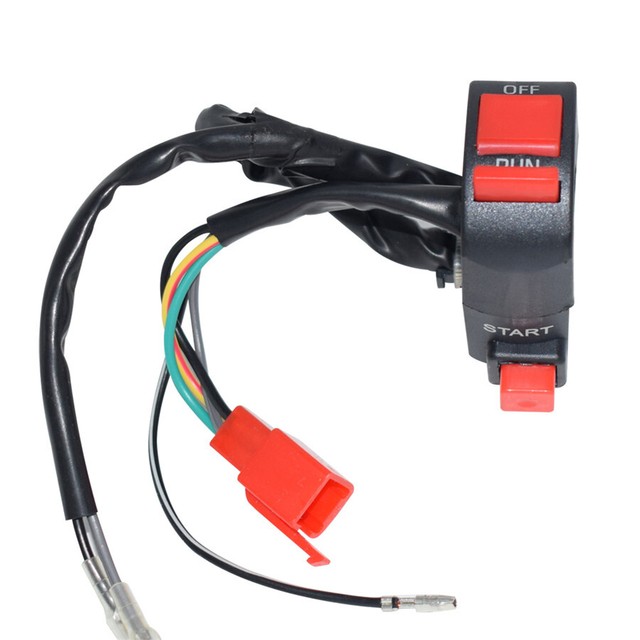 1 Pair Left+Right 7/8" Motorcycle Dirt Bike Handlebar Switch Control