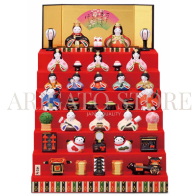 Nishikisaihana Miyabi Hina (7-dan decoration) Hina Doll Japanese Girls Festival