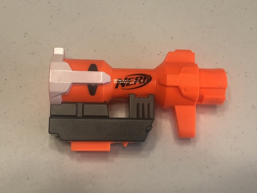 Nerf Elite Modulus Long Range Barrel Extension White Attachment Accessory Part