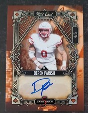 Derek Parish 2023 Wild Card 5 Card Draw Rookie Auto  /5 Houston #5CDV-28 RC🔥