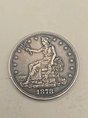 1878-S U.S. Silver Trade Dollar $1 - San Francisco Mint