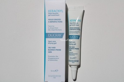 Ducray Keracnyl Spot Care Drying Gel 10ml Oily and Blemish-Prone Skin EXP 12/25