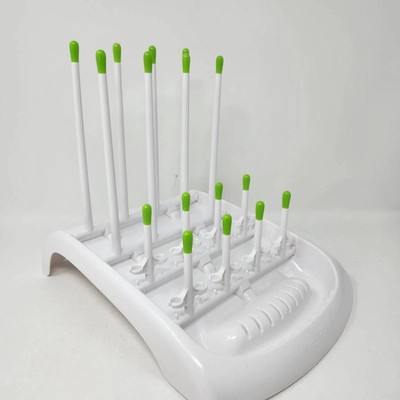 Munchkin Fold Baby Bottle Countertop Drying Rack, Green