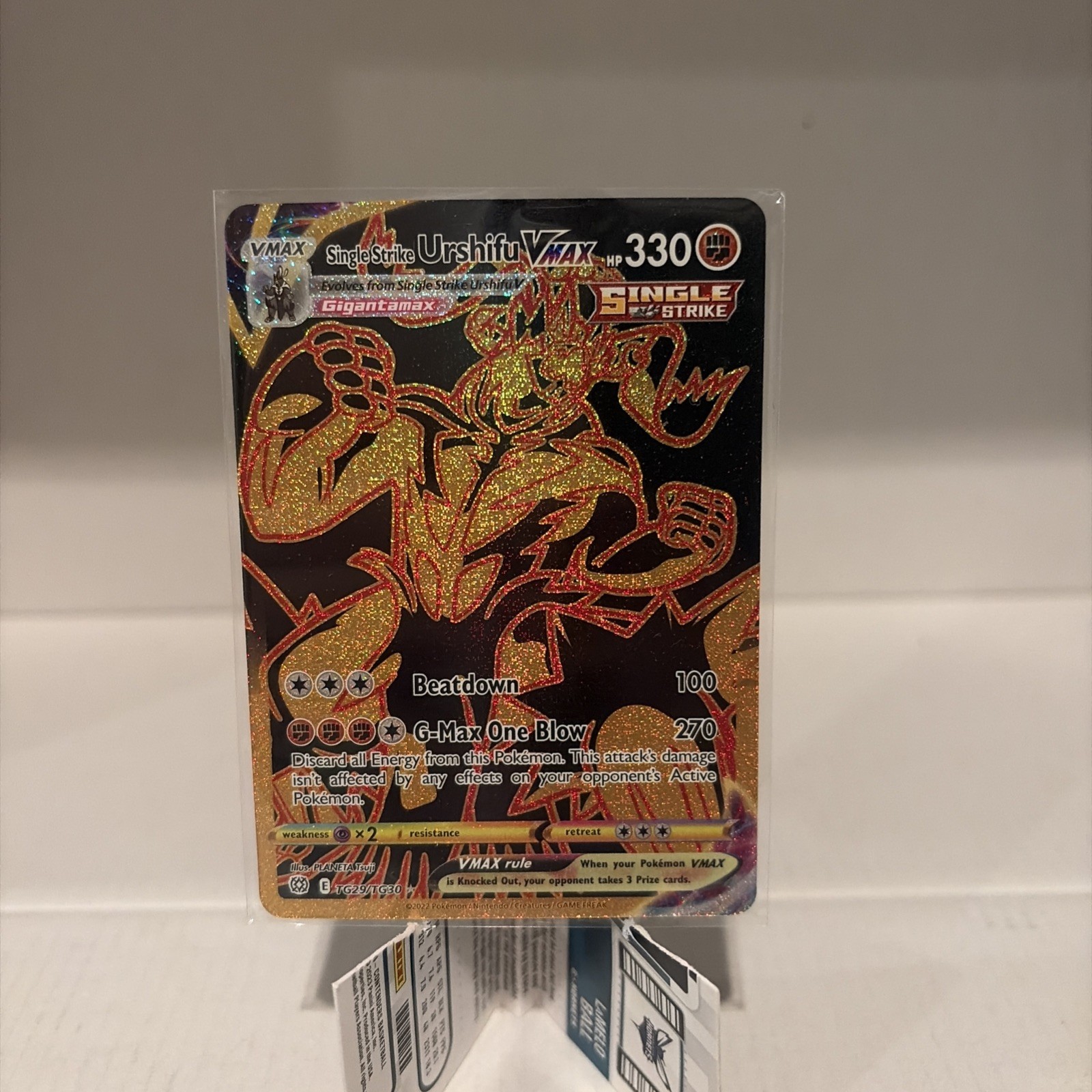 Single Strike Urshifu VMAX Trainer Gallery TG29/TG30 Pokemon Brilliant Stars