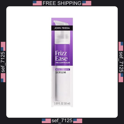 John Frieda Frizz Ease Extra Strength Hair Serum for Thick & Coarse Hair,