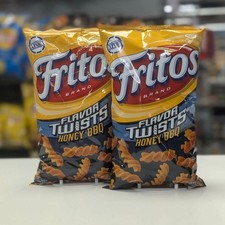 Fritos Corn Chips Honey BBQ Twists 283g x 2 Bags USA Import