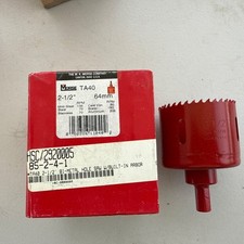 Morse 2 1/2โ (64 mm) Hole Saw, Made In USA With Built-in Arbor