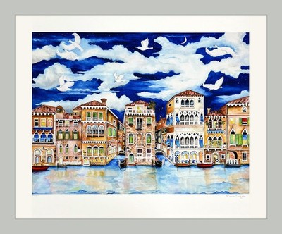 LINNEA PERGOLA   Venice Moonlight   limitierte Edition, signiert und nummeriert