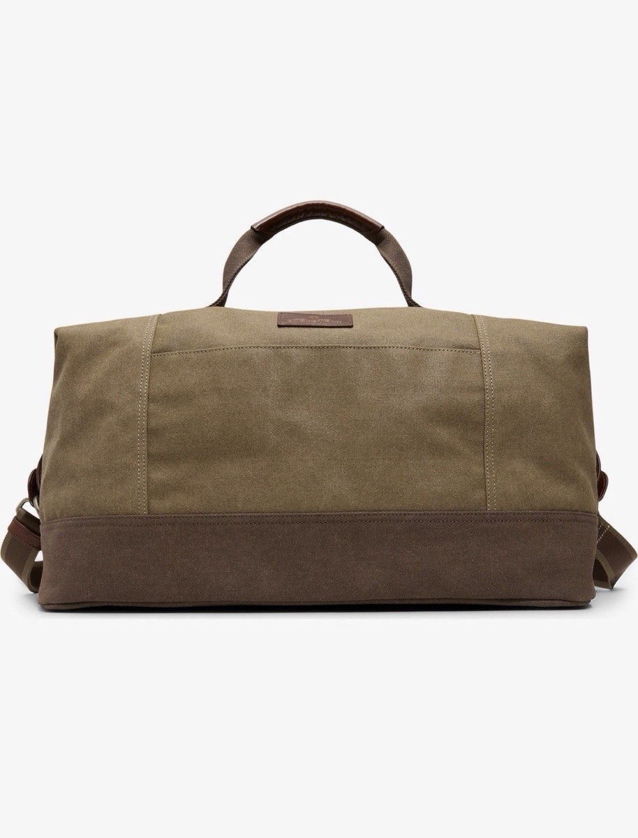 Lafayetteケース NEW!! Brooks Brothers Canvas Leather Lafayette Carry-On Travel
