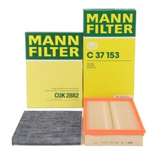 MANN Innenraum + Luftfilter für AUDI A3 8L1 TT 8N SEAT LEON 1M SKODA OCTAVIA 1