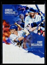 2018 Panini Diamond Kings #PP3 Adrian Gonzalez / Cody Bellinger Past and Present