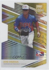 2020 Panini Elite Extra Edition Aspirations Gold Die-Cut 7/24 Jose Dejesus 5m1