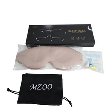 MZOO Sleep Mask for Side Sleeper Women Men, Eye Mask for Sleeping Light Blocking