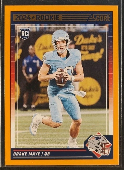 2024 Score - Rookies Drake Maye #303 Orange (RC)