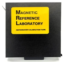 Magnetic Reference Lab MRL Calibration Tape #21T204 1/4" 7.5IPS NAB 250 nWb/m